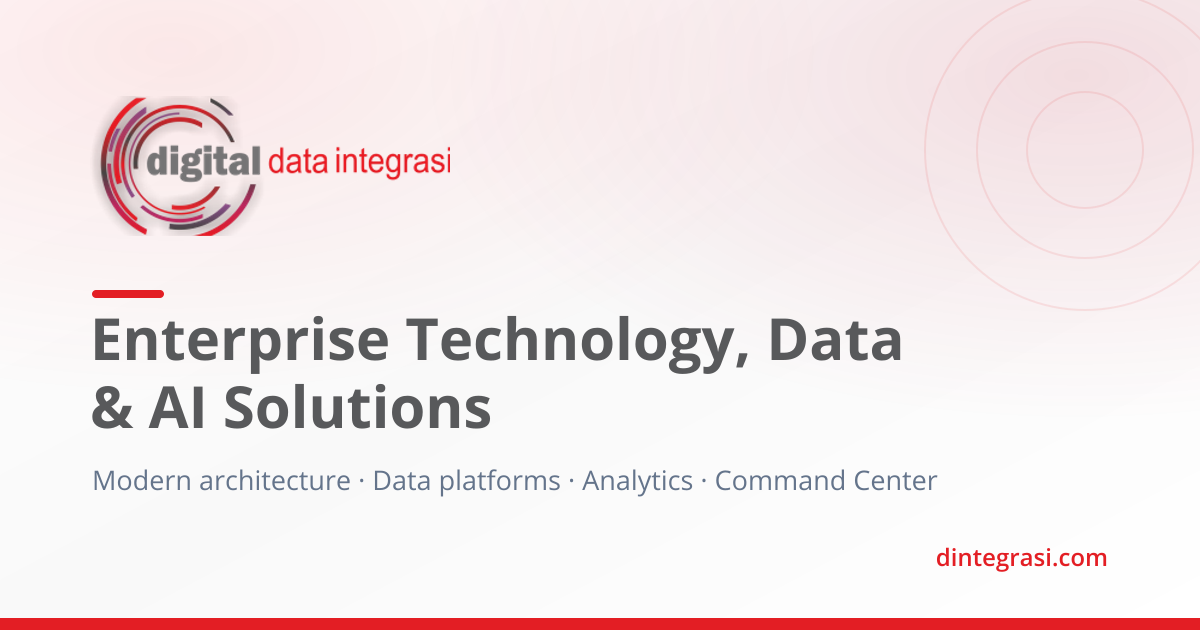 Digital Data Integrasi | Technology, Data & AI Consulting